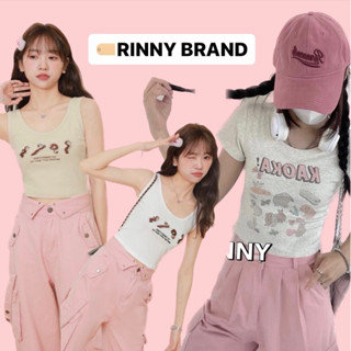 🌸JUNE เสื้อครอปนำเข้าจากเกาหลีโดยร้าน RINNY BRAND เสื้อผ้าผู้หญิง