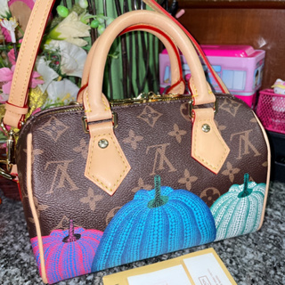 กระเป๋าสะพายหนังแท้ LV Speedy 20 น้องฟักทอง