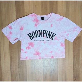 เสื้อยืดครอป คอนเสริ์ตBorn Pink Osaka 2023 (ของแท้)