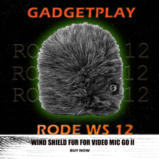 [กรุงเทพฯ ด่วน 1 ชั่วโมง] RODE WS12 Deluxe Windshield For VideoMic GO II **สินค้าประกันศูนย์ไทย**