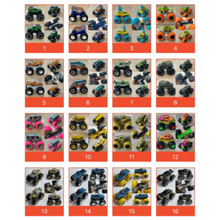 รถ Bigfoot Hotwheels 1:64 (ชุดที่2 อัพเดท3/7/66) โมเดลรถ ขนาดเล็ก ของเล่นสะสม รถของเล่น