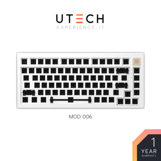 คีย์บอร์ด AKKO MOD 006 Case Aluminum ขนาด 75% RGB Hotswap Aluminum Gasket Custom Mechanical Keyboard by UTECH