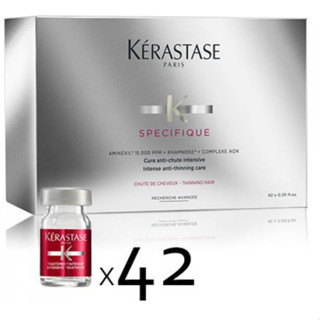 Kerastase Specifique AMINEXIL 15000 PPM for Thinning 42X6ml เคเรสตาส สเปซิฟิค อินเทนซ์ แอนตี้-ธินนิ่ง แคร์ อะมิเนกซิล