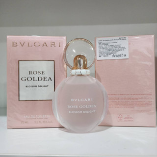 น้ำหอมแท้ B-vlgari Rose Goldea Blossom Delight EDT 75ml กล่องซีลป้ายไทย