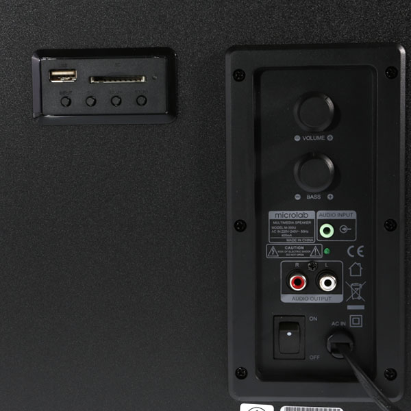 (2.1) MICROLAB ลำโพง (M300) Black - A0084291