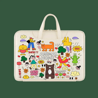 กระเป๋าใส่แล็ปท็อป กระเป๋าโน๊ตบุ๊ค กันน้ํา ความจุขนาดใหญ่ 14…