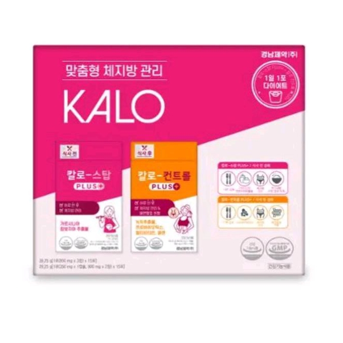 ( พร้อมส่ง ) KALO วิตามินควบคุมน้ำหนักเกาหลี สูตรอัพเกรด