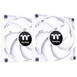 CT120 PC Cooling Fan White 2 Pack CL-F151-PL12WT-A