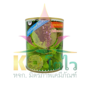 กระเพราแดง (กลิ่นหอมกว่า) เมล็ดพันธุ์ผัก ตราปลาทอง ขนาด 25 กรัม