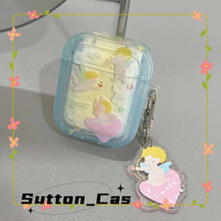 ❤️ส่งของขวัญ❤️ เคสแอร์พอด 1 2 การ์ตูน หวานสวย เคส AirPods 3 pro สาวน่ารักหัวใจ ฤดูร้อน case for AirPod Pro2 AirPods gen2