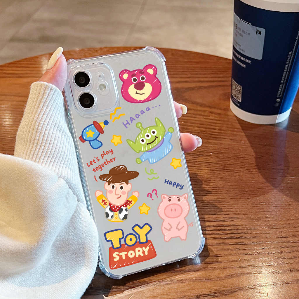 เคสซิลิโคน เคสโทรสัพท์ลายการ์ตูนน่ารักๆ เคสมือถือ OPPO Reno 10 Pro Plus TPU เคสใส กันกระแทก สําหรับ OPPO A3X A3 Pro ราคา ถูกที่สุด ดีลบีเคเค แกลเลอรีภาพที่ 4