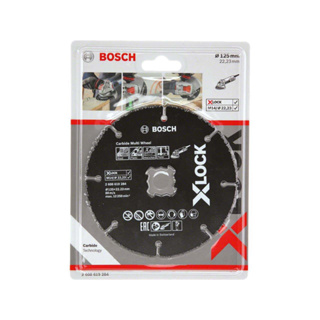 BOSCH ใบตัดเอนกประสงค์5" Carbide Multi X-LOCK #2608619284