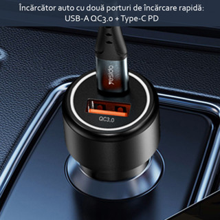 YESIDO CAR FAST CHARGER Y42