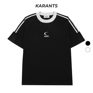 Karants เสื้อยืด Oversize Cotton 100%  เสื้อยืดผู้ชายและผู้หญิง ผ้าหนาทรงสวย ยับยากรีดง่าย - KR47