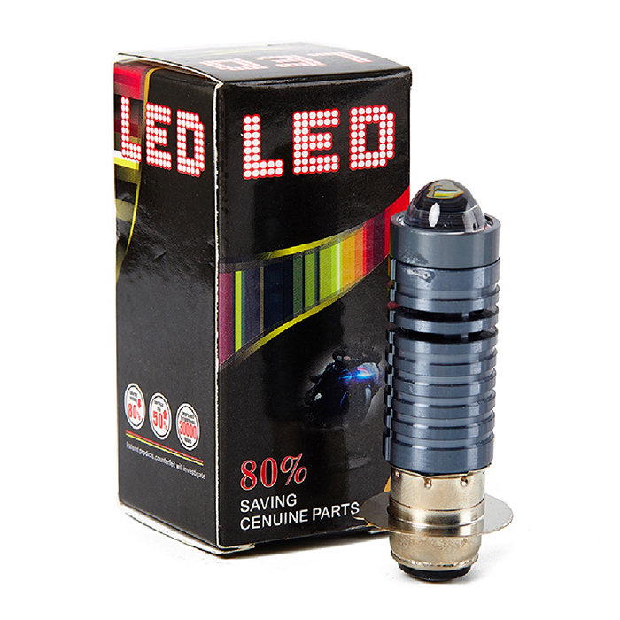 หลอดไฟโปรเจคเตอร์ Led H4 BA20D Hi/Lo Beam 3000K 6000K อุปกรณ์เสริม สําหรับรถจักรยานยนต์ สกูตเตอร์ ATV 1 ชิ้น