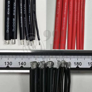 999DIY [ตัดความยาวตลอด] 8AWG - 20AWG สายไฟซิลิโคน อ่อน ทนความร้อนสูง ทองแดงแท้เคลือบดีบุก ทนความร้อนสูง 200C°