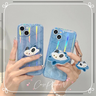 🔥สไตล์ใหม่🔥เคสไอโฟน iphone 11 14 Pro Max เลเซอร์ เส้น ป้องกันการตก พร้อมขาตั้ง เคส iphone 12 13 Pro Case for iPhone