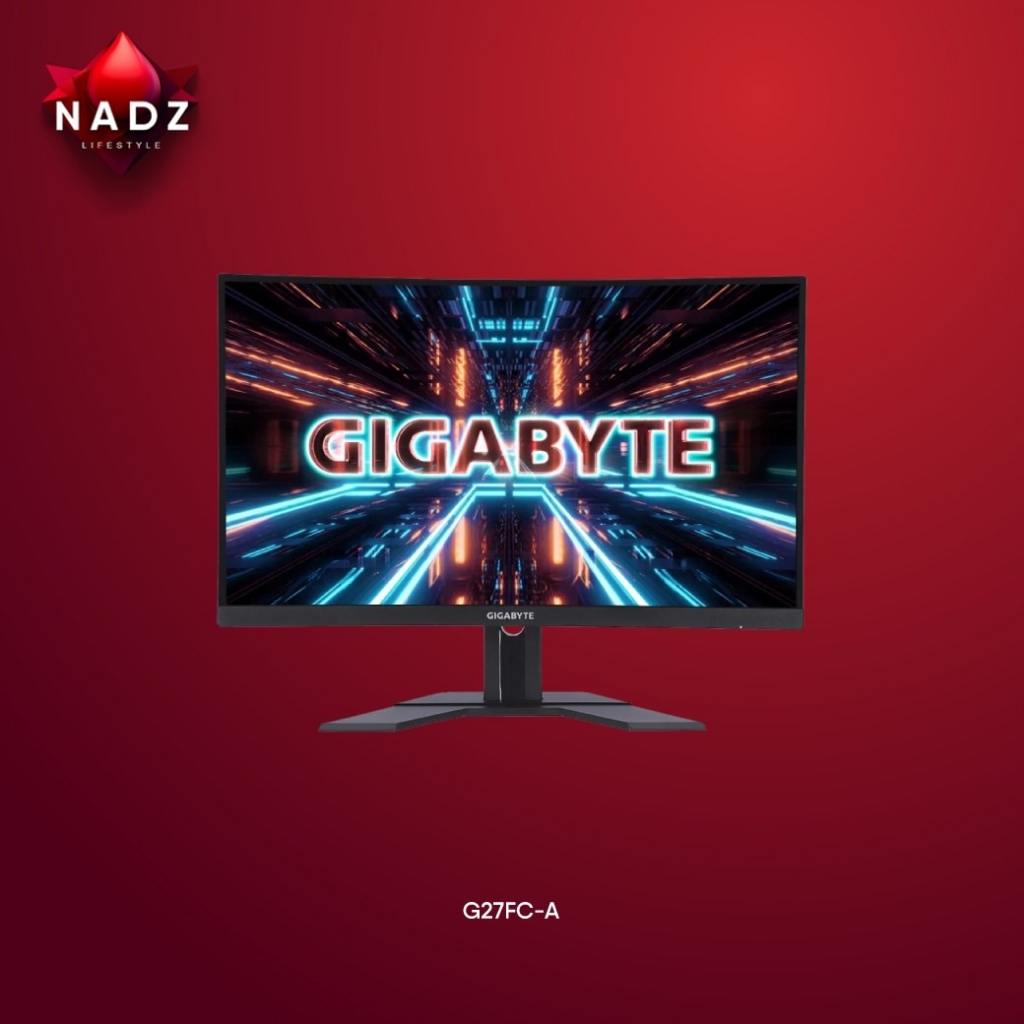 MONITOR (จอมอนิเตอร์) GIGABYTE G27FC A - 27" VA FHD 165Hz CURVED G-SYNC COMPATIBLE