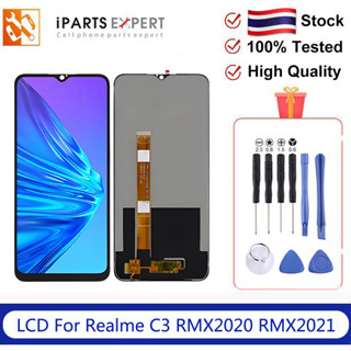 IPARTSEXPERT หน้าจอ LCD Realme C3 หน้าจอ Realme RMX2027 RMX2021 RMX2020 ชุดหน้าจอ oppo Realme C3 จอแท้