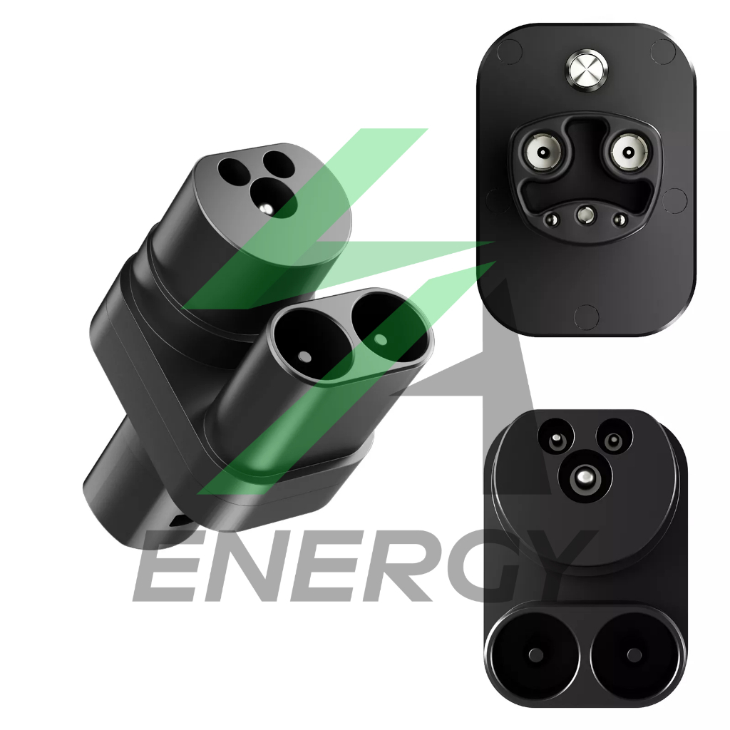 Chargerman CCS Combo 2 to Tesla Adapter for Model S, 3, X & Y - CCS2 Adapter for US tesla