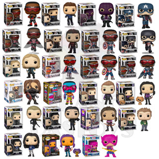 {PRE-ORDER} Funko Pop! MARVEL : Winter Soldier &amp; Falcon , Hawkeye