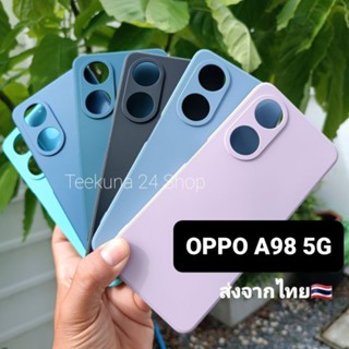 เคส Oppo A98 5G ซิลิโคน+กันกล้อง