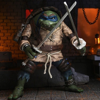 นินจาเต่า NECA Universal Monsters TMNT 7" Leonardo as Hunchback Monster Ultimate PVC Figure 18 cm