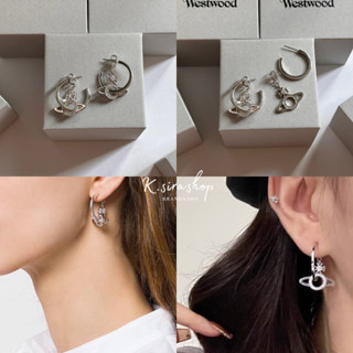 [ส่งฟรี] New Vivienne Westwood Miranda Earring