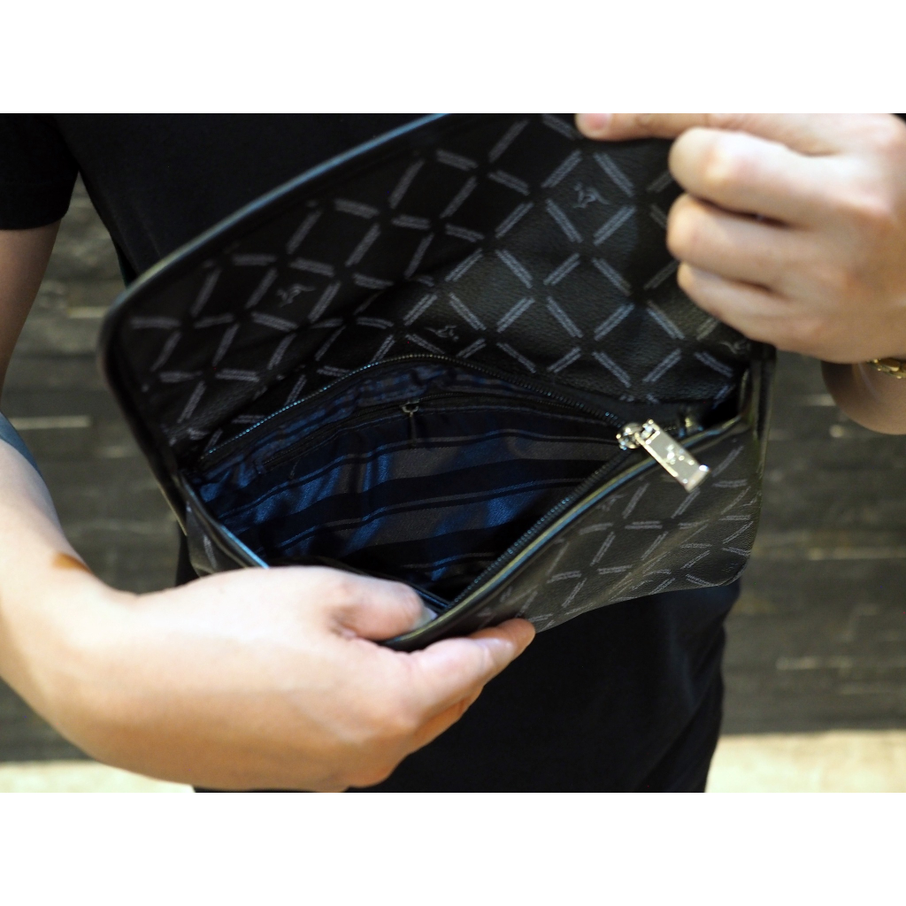 กระเป๋าคาดอกรุ่นใหม่หล่อสุดสไตล์หรู กระเป๋าสะพายข้าง - รูปที่ 4