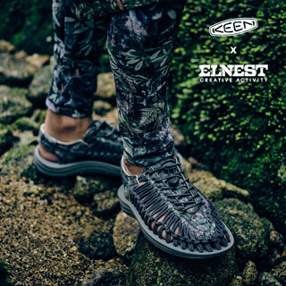 [ลิขสิทธิ์แท้] KEEN × ELNEST UNEEK - Yakushima Forestra Camo (Limited) รีองเท้า คีน ชาย แท้