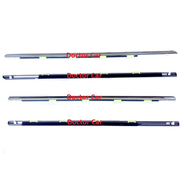 คิ้วรีดน้ำขอบกระจก ขอบโครเมี่ยม ฮอนด้า ซีวิค ตาโต EK Honda Civic 1996-2000 คิ้วขอบกระจก Doctor Car