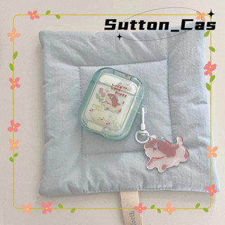 ❤️ส่งของขวัญ❤️ เคสแอร์พอด 1 2 ลูกสุนัข การ์ตูน ฤดูร้อน เคส AirPods 3 pro แฟชั่น น่ารัก case for AirPod Pro2 AirPods gen2