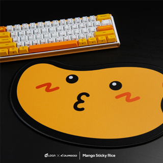 ฟรี Mouse Pad Mango มีจำนวนจำกัด ** KEYBOARD LOGA x Durgod : Mango sticky rice