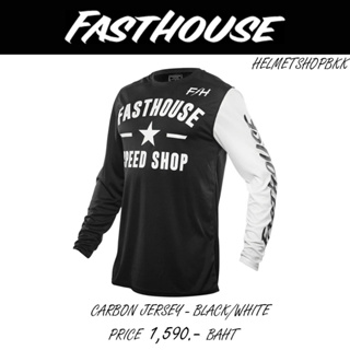 เสื้อแขนยาว FASTHOUSE CARBON JERSEY BLACK