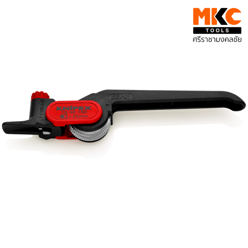 KNIPEX คีมปอกสายไฟกลม 150 mm.16 40 150