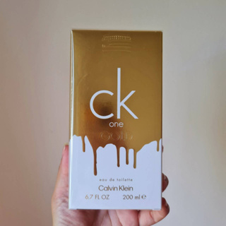 น้ำหอมแท้ Calvin Klein CK One Gold Limited Edition (unisex) 200ml กล่องซีล