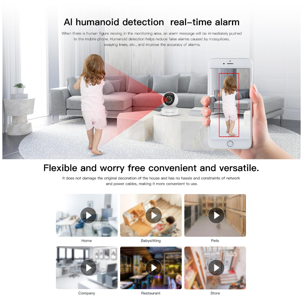 VSTARCAM CG49L 4G LTE SiM SUPER HD 1296p 3.0MP iP Camera กล้องวงจรปิดใส่ซิม รองรับซิมทุกเครือข่าย