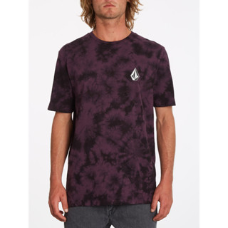 Volcom เสื้อยืด ICONIC STONE DYE SST