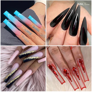 Soft gel Tip Extra long เล็บปลอมรุ่นยาวพิเศษ