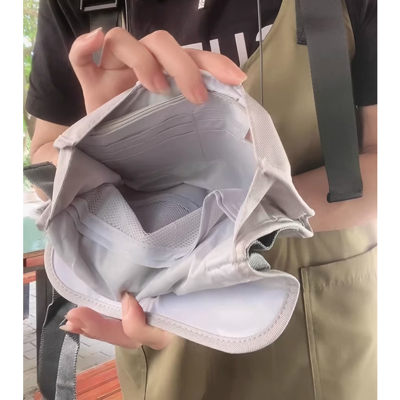 กระเป๋าสะพาย คาดอก ปรับใช้คาดเอว สะพายข้างได้ 2 สีสินค้าพร้อมส่งเลยจ้า