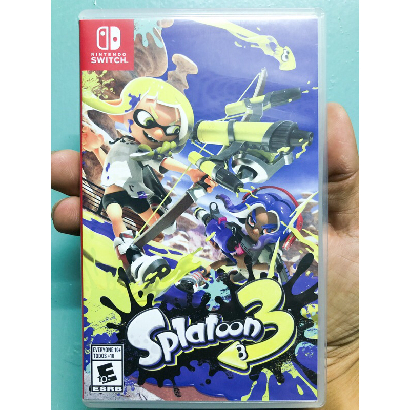 แผ่นเกมส์ Nintendo Switch : Splatoon 3 (มือ2) (มือสอง)