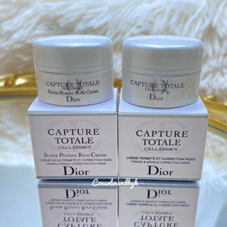 Dior Capture Totale C.E.L.L. ENERGY - Firming &amp; Wrinkle-Correcting Creme • Rich Creme ขนาด 5 มล