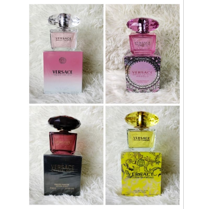 VERSACE Crystal Noir /Bright Crystal 90 ml. อ่านสักนิดก่อนสั่ง