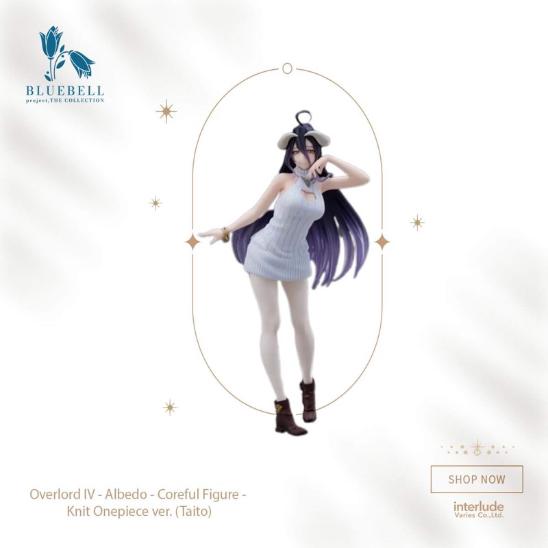 Overlord IV - Albedo - Coreful Figure - Knit Onepiece ver. (Taito)