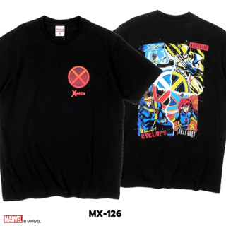 เสื้อยืดสตรีทแฟชั่น X-MEN ลิขสิทธิ์แท้100% Marvel คอกลม แขนส…
