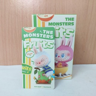 เช็คการ์ด พร้อมส่งในไทย🇹🇭 Labubu The Monsters- Fruits series Blindbox