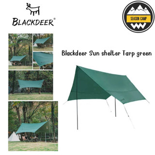 ฟลายชีต Blackdeer Sun Shelter Tarp - เขียวและขาว