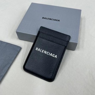 BALENCIAGA CASH MAGNET CARD HOLDER IN BLACK[พร้อ​มส่ง​]