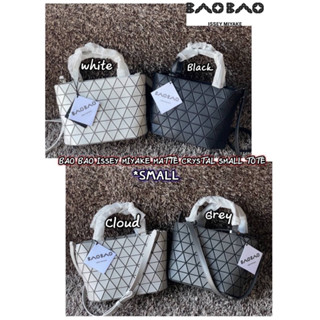 BAO BAO ISSEY MIYAKE MATTE CRYSTAL SMALL TOTE