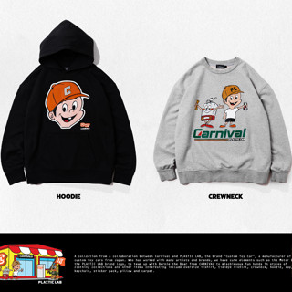 [ ของแท้ ] เสื้อกันหนาว CARNIVAL® x PLASTIC LAB "The Turbo Kid" Collection HOODIE / CREWNECK ของใหม่ พร้อมส่ง